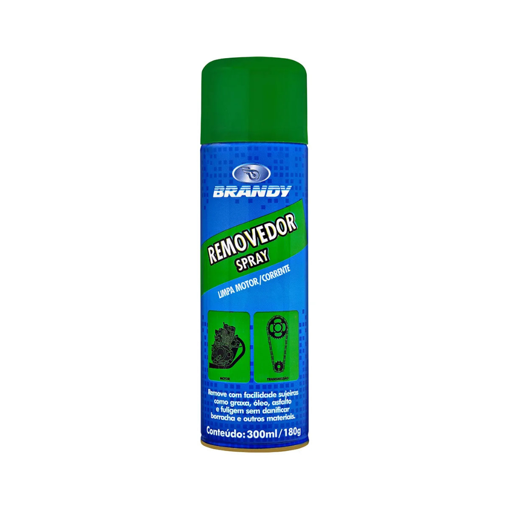Spray Removedor Limpa Motor E Corrente Transmissão Brandy