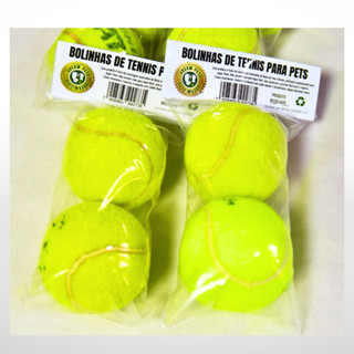 Bolinha de Tênis para Pets Diversão Garantida para seu Cão ou Gato
