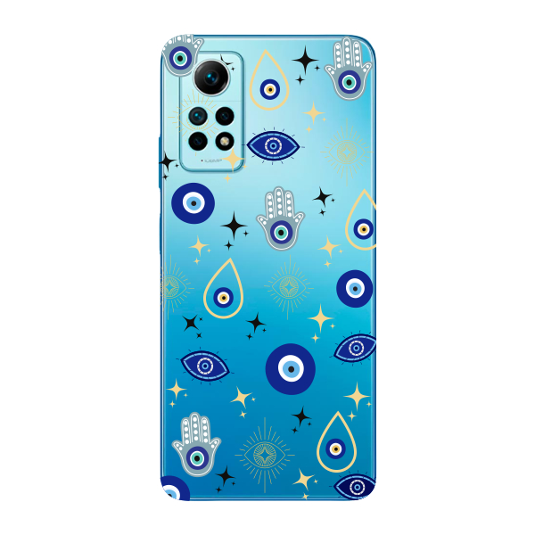 Capinha para Xiaomi RedMi Note 12 Pro 4G Anti Impacto Personalizada - Olho Grego com funto transparente