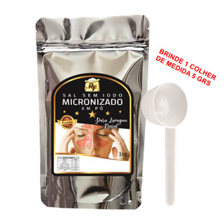 Sal Em Pó (micronizado Sem Iodo) P/ Lavagem Nasal 1kg