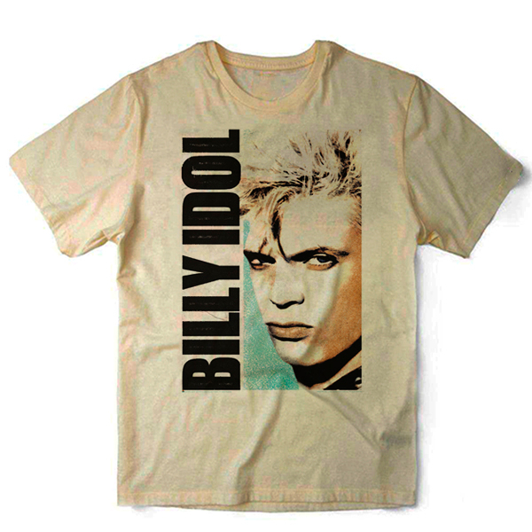 Camiseta Algodao Billy Idol Rock Musico Cantor Unissex