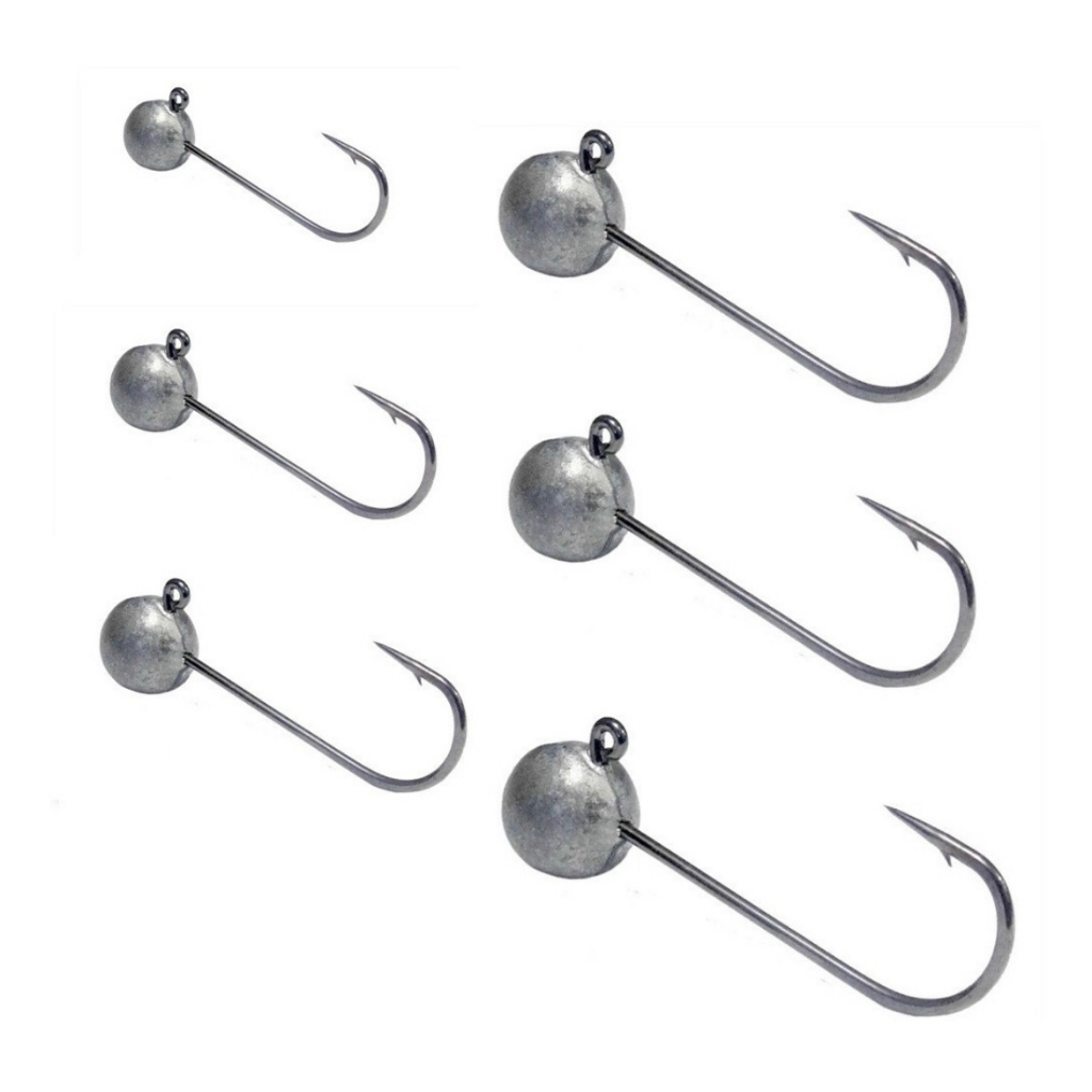 10un Jig Head Extra Force  Marca SAHARA Fishing Robalo Tucunaré Dourado Trairá Bass Isca Artificial Soft