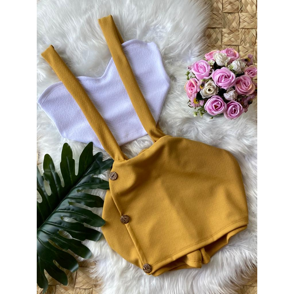 Salo Dourada + Blusa (34 ao 40) PROMOÇÃO Só Hoje!