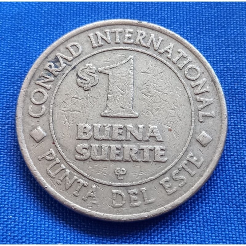 Token Resort e Casino Conrad Internacional - Punta Del Esta - Elimatec Moedas Antigas.