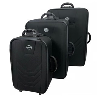 Kit com 3 malas de viagem Village