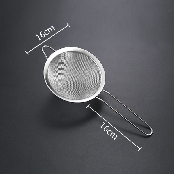 Kit 3 Peneira Coador De Peneiras Aço Inoxidável Para Cozinha Peneira De Cozinha