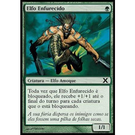 Elfo Enfurecido - -  Magic The Gathering