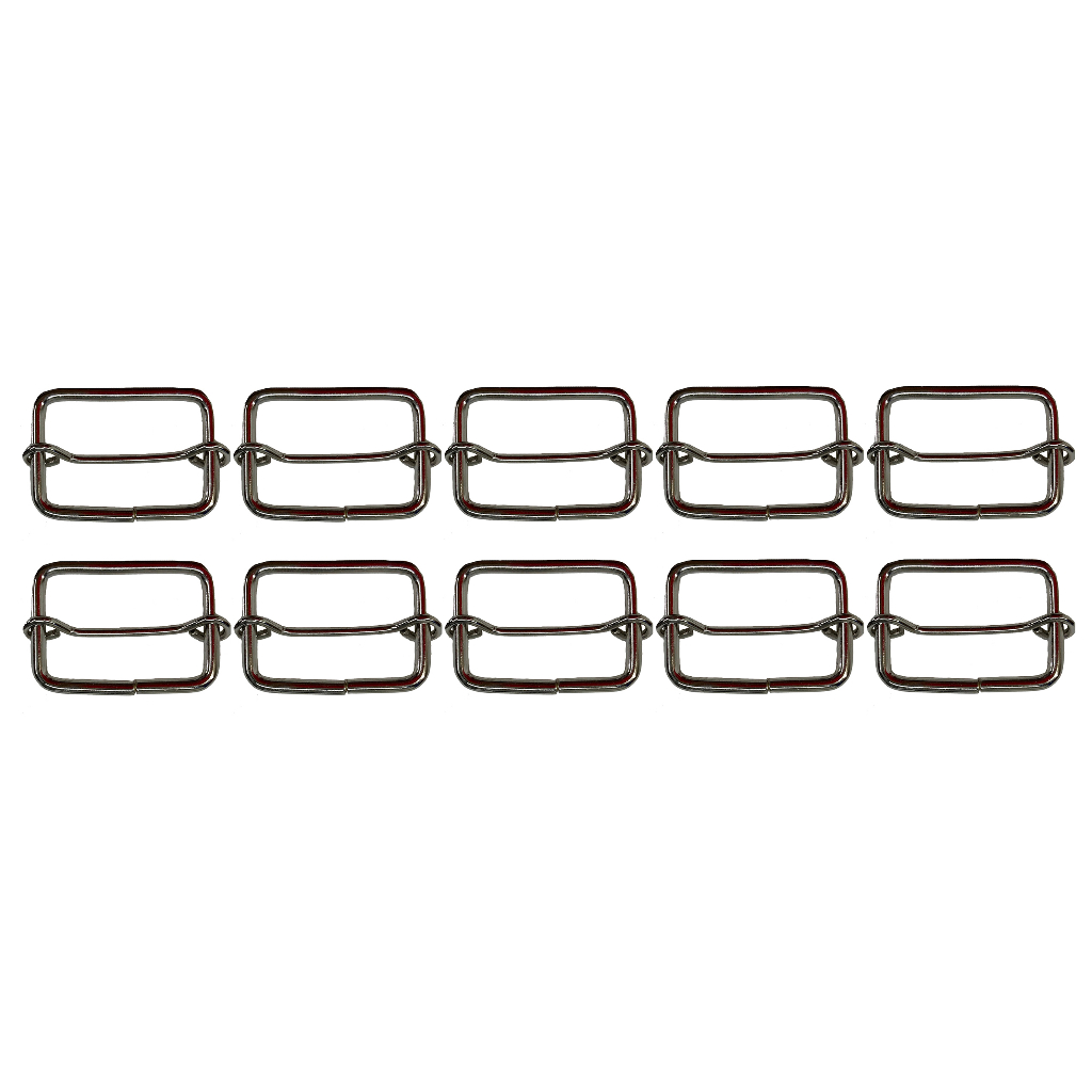 50un Regulador 30mm Niquelado Ferro Costura Bolsas Mochilas em Oferta na Shopee