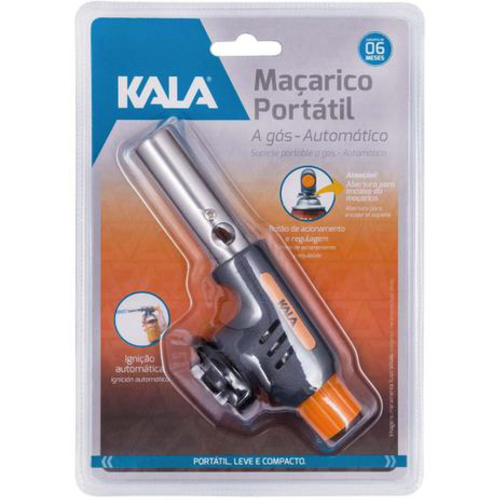 Maçarico Portátil Automatico Com Controle Das Chamas Kala