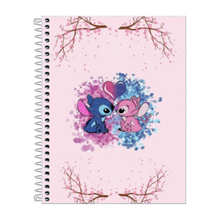 Caderno Lilo & Stitch 1 10 ou 20 Matéria Escolar