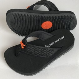Chinelo Infantil Kenner Cushy Kivah Preto Azul Vermelho 26 27 28 29 30 31 32 33