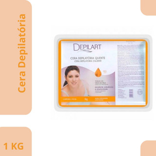 Cera Depilart Quente Mel Corporal e Facial 1kg