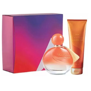 Far Away Endless Sun Kit Deo Perfum 50ml + Loção para o Corpo 90ml Avon