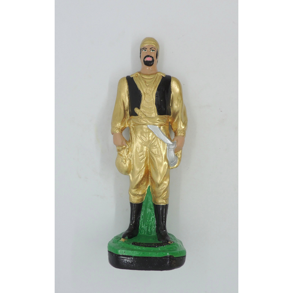 Estátua Imagem Cigano do Ouro 25cm