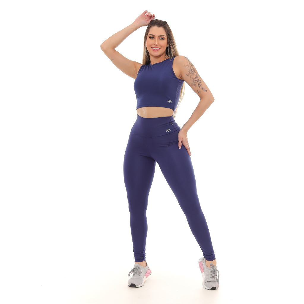 Conjunto Blackout  Zero Transparência Moda feminina em Oferta na Shopee