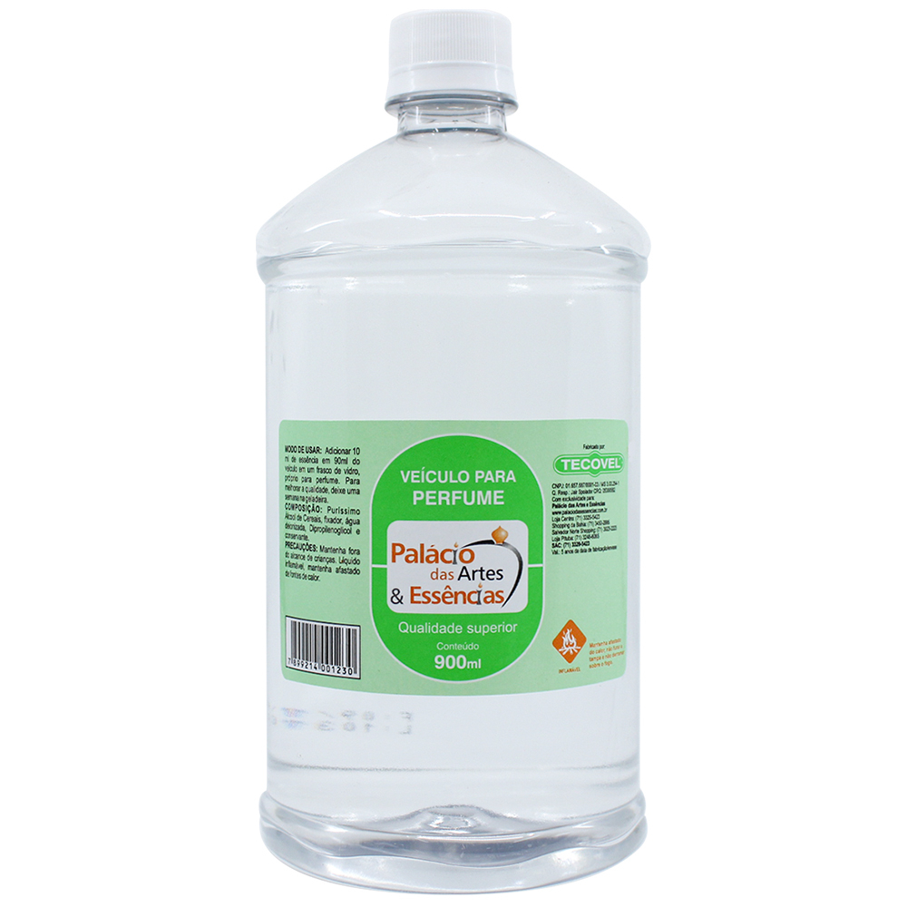 Veículo para Perfume (base neutra para fazer perfume) – 900 ml