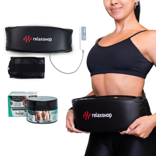 Cinta Aparelho Massageadora Corpo Tonificador Abdominal em Oferta na Shopee