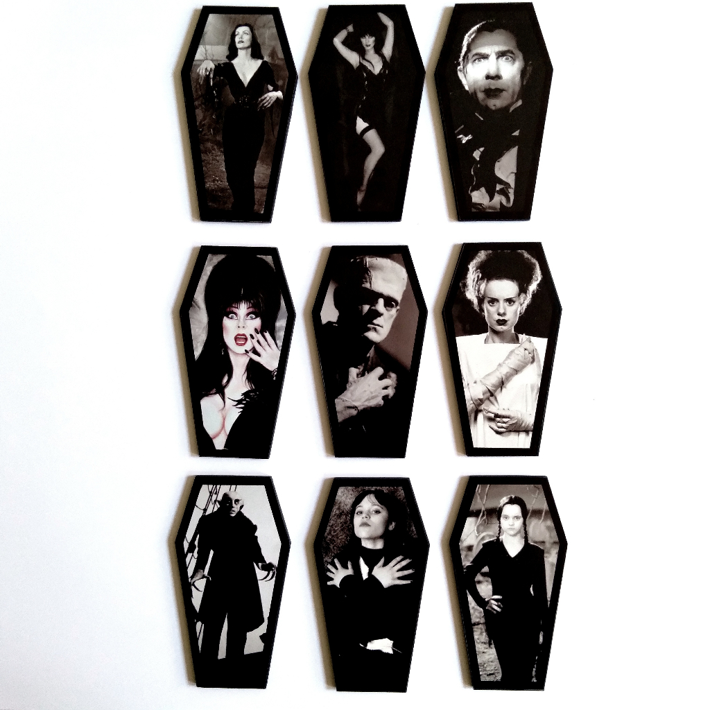 Ímãs de geladeira em formato de caixão - Unidade