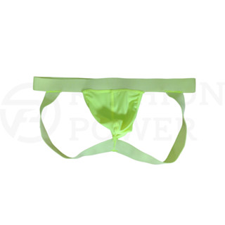 Cueca jockstrap Fashion Power amarelo neon