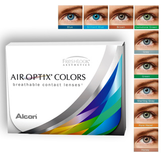 Lente De Contato Air Optix Colors Alcon Sem Grau Com Borda em Oferta na Shopee