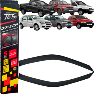 Calha De Chuva Defletor Fumê TG Poli Palio Strada 2 Portas em Oferta na Shopee