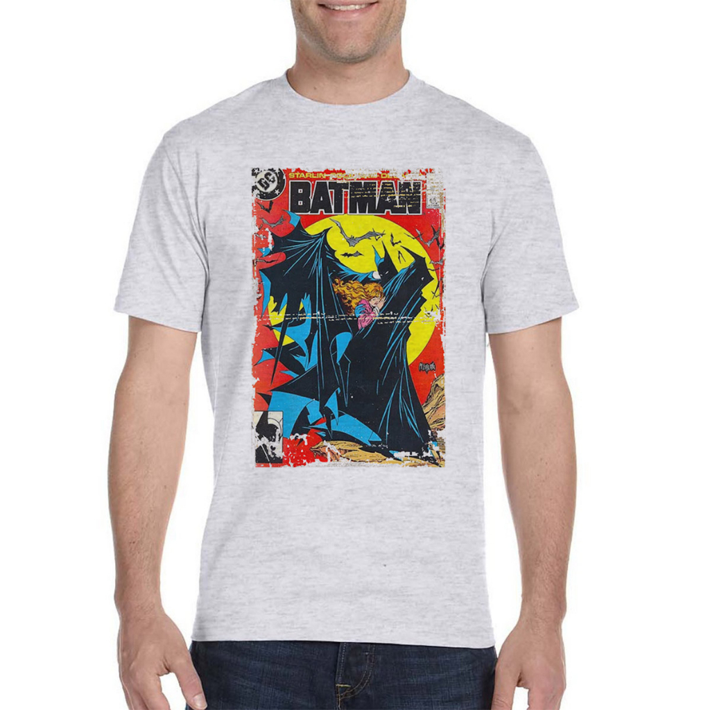 Camiseta, Camisa e Babylook Comics DC Vintage Batman Coringa Superman Capa HQ Clássico Quadrinhos Rf04