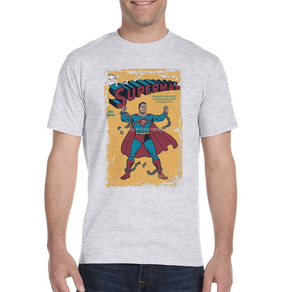 Camiseta, Camisa e Babylook Comics DC Vintage Batman Coringa Superman Capa HQ Clássico Quadrinhos Rf12