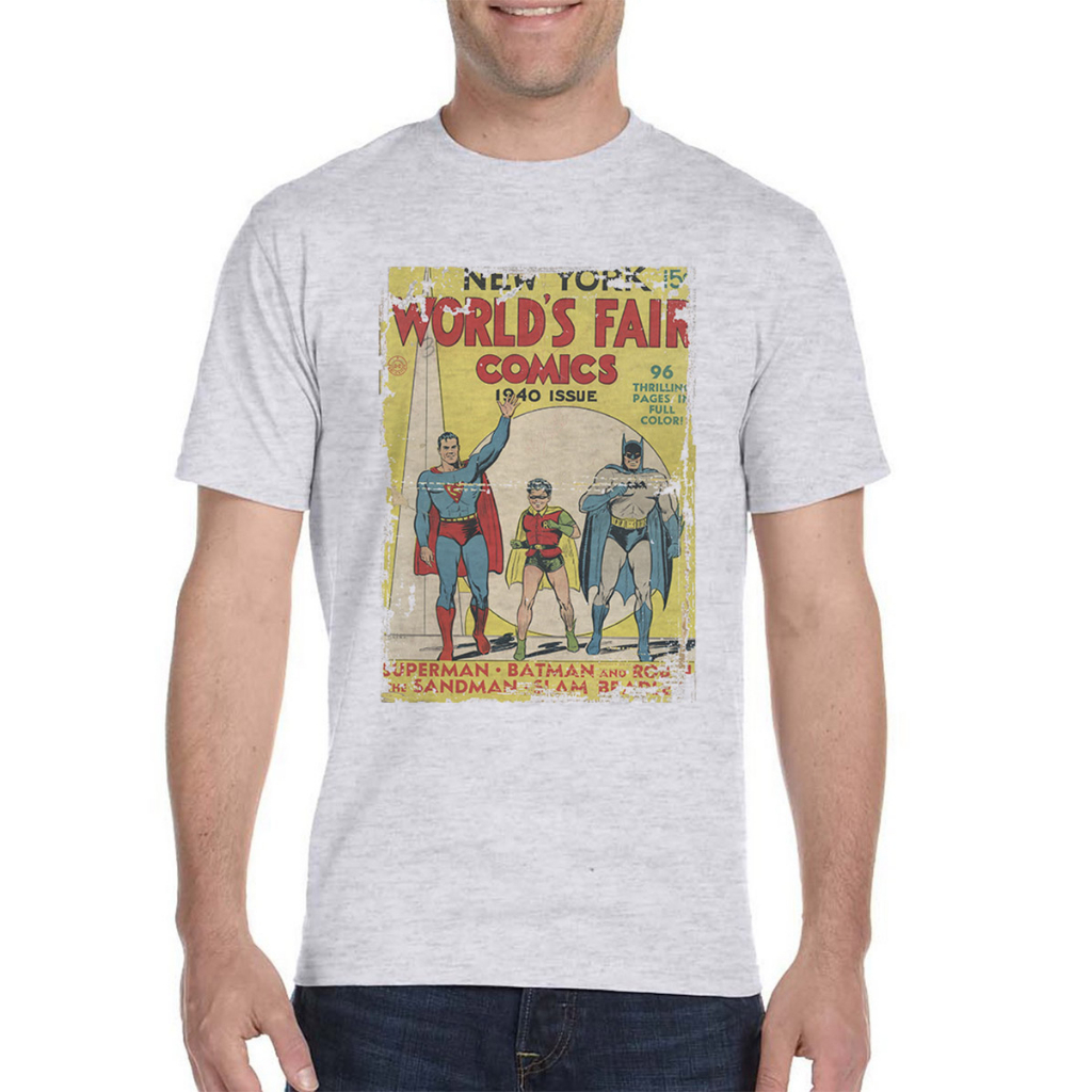 Camiseta, Camisa e Babylook Comics DC Vintage Batman Coringa Superman Capa HQ Clássico Quadrinhos Rf11