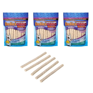 Osso Palito Deliciosso com Leite 200g - Kit com 3 pacotes em Oferta na Shopee