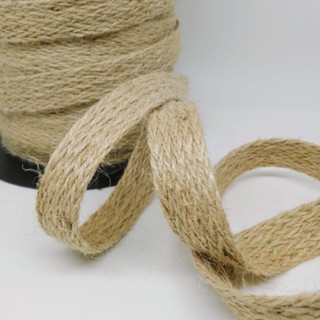 Trança passamanaria juta sisal natural(21mm)-10metros artesanato decoração