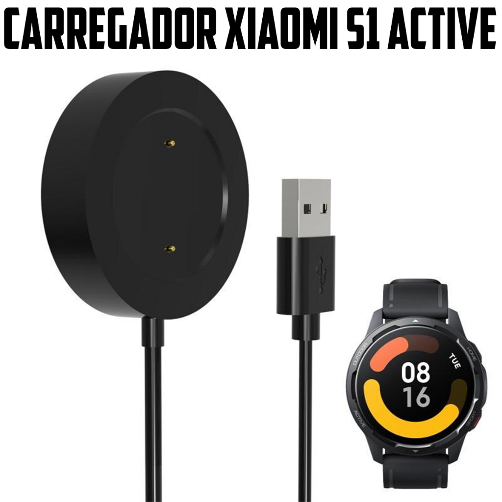 Cabo Carregador Magnetico Para Xiaomi S1 Active Usb 1m