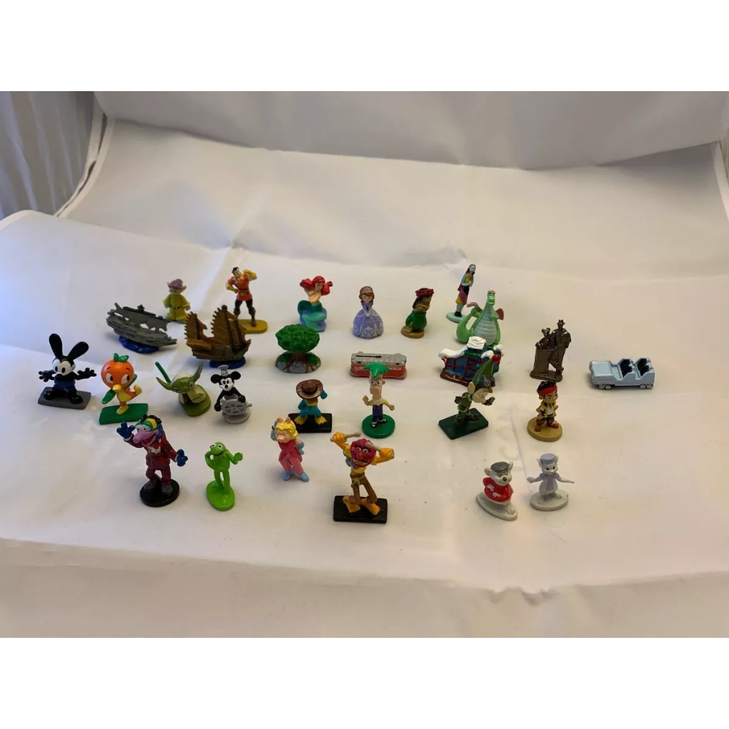 Miniaturas Da Disney Nova Coleção Diversos - Valor Unitário