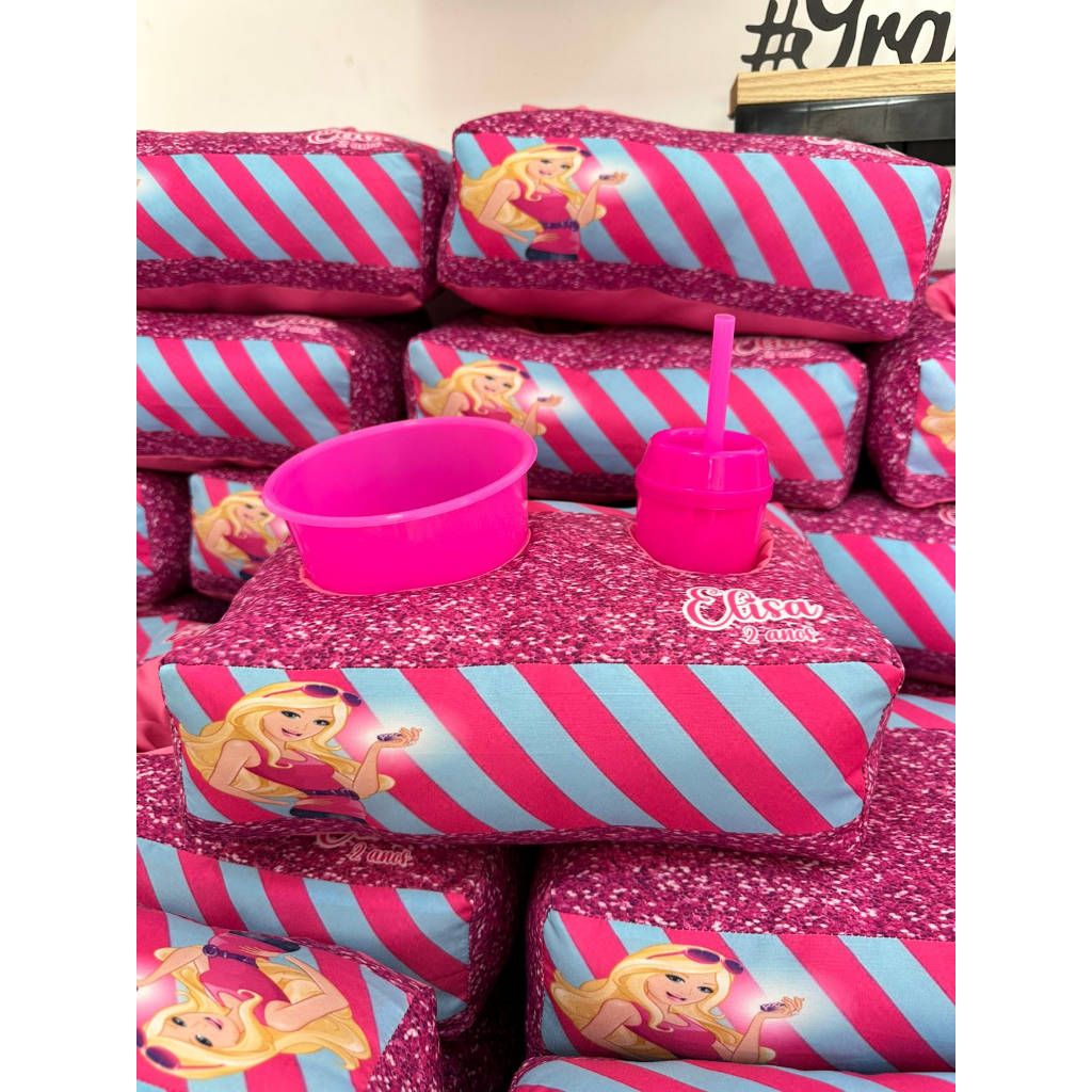 kit cinema barbie almofada em Oferta na Shopee