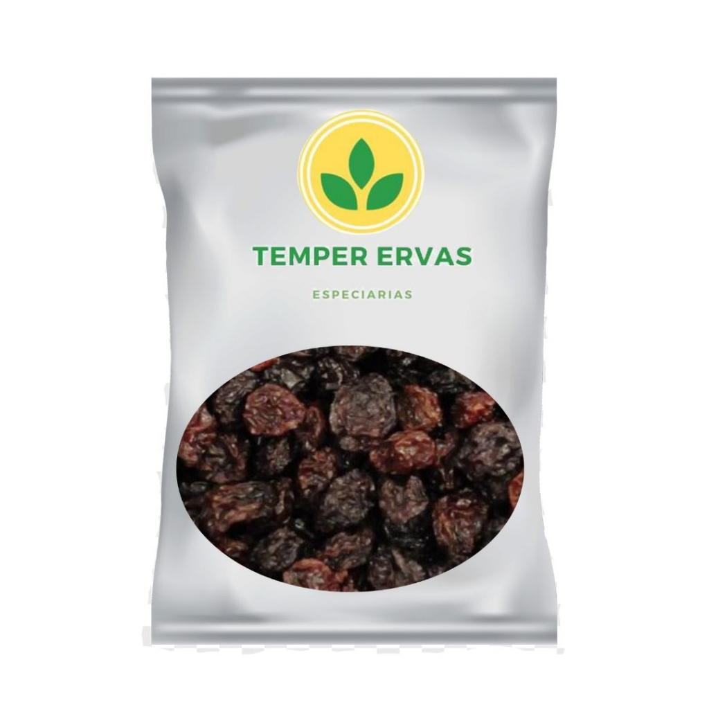 Uva Passa Preta 1 KG Sem SEMENTE PREMIUM