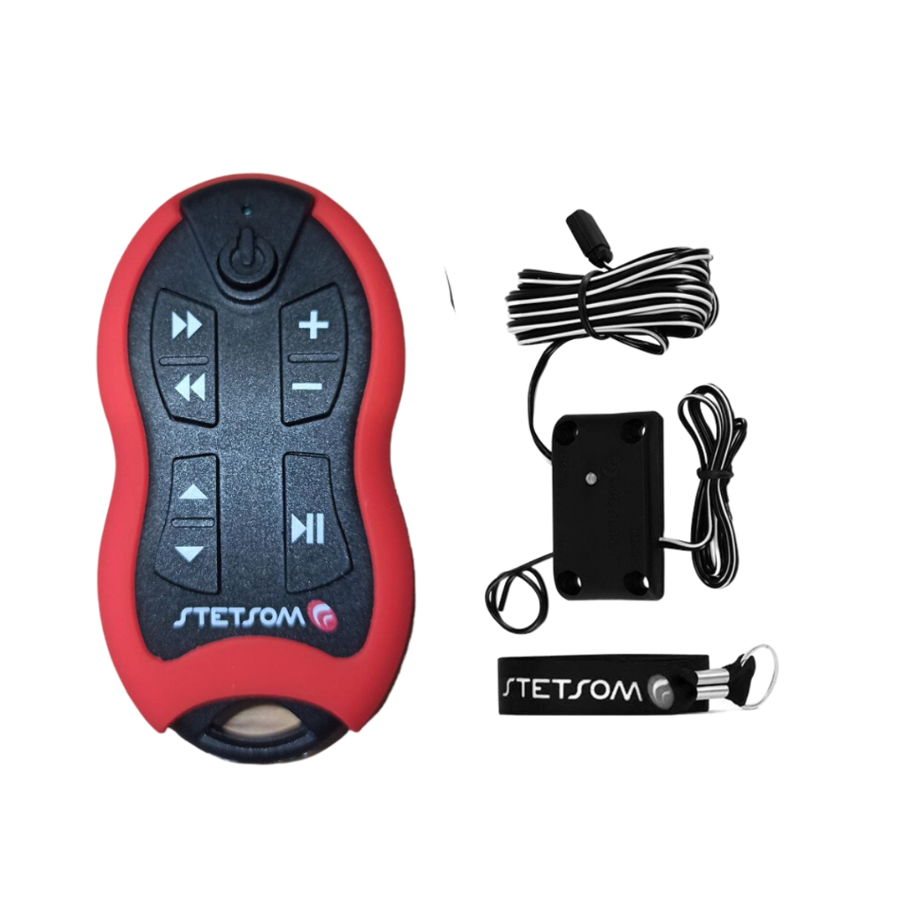 Controle Longa Distância Stetsom Alcance Control SX1 500m 8 Funções Vermelho em Oferta na Shopee