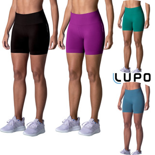 Short Fitness LSport Feminino Lupo Cos Com Borda Interna Com Silicone Sem Costura de Academia Basic