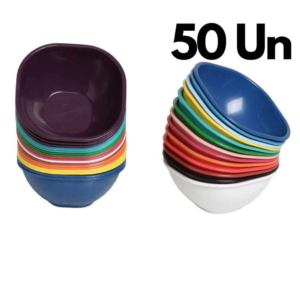 50 Cumbucas de 300ml Para Sobremesa Porções em Oferta na Shopee