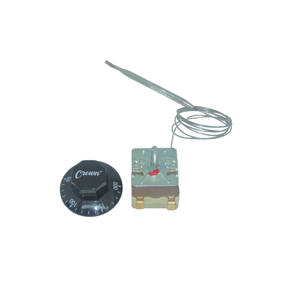 Termostato Elétrico Para Fornos Fritadeiras 50 200 Graus 20a