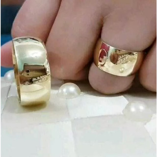 Par de Aliança anel casamento noivado 8mm.