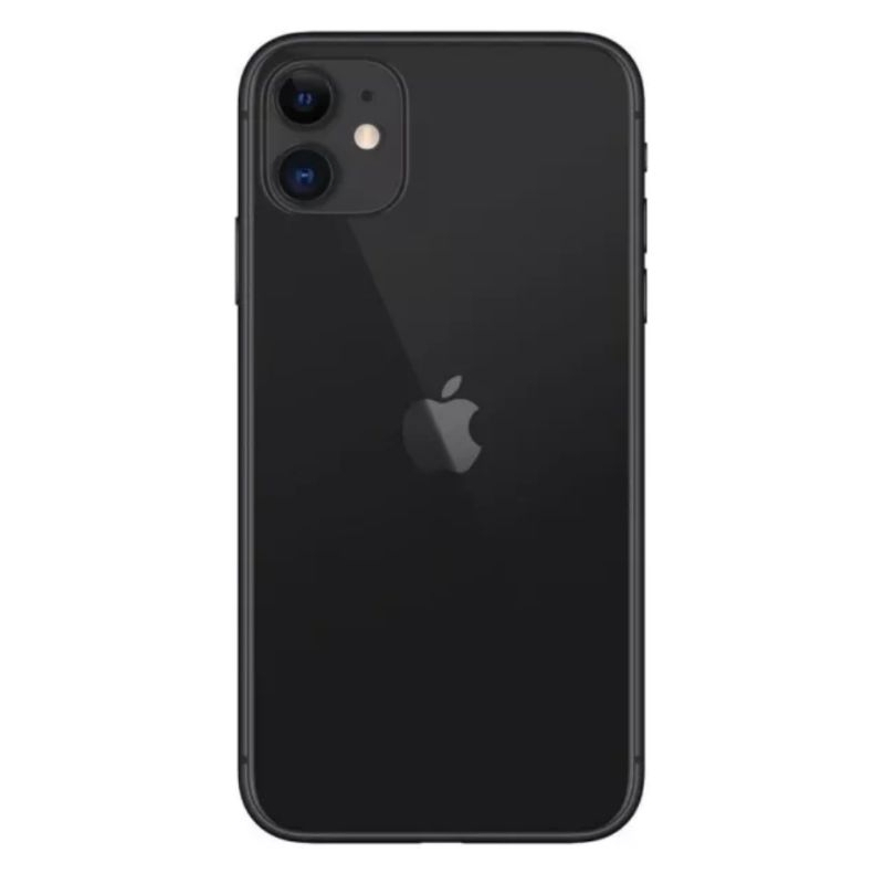 iPhone 11 Apple 64GB preto, Tela de 6,1”, Câmera Dupla de 12MP, iOS. Compre e ganhe: Capa, Cabo USB e Película.