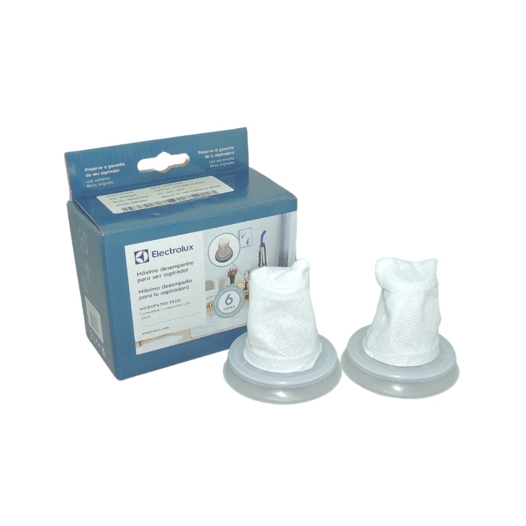 Kit 2 Filtros ar Para Aspirador Electrolux Stk10 Original Fes10