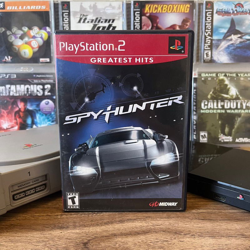 Jogo Spy Hunter Greatest Hits - PlayStation 2 - Importado (EUA) - PS2 - Original - Ótimo estado -