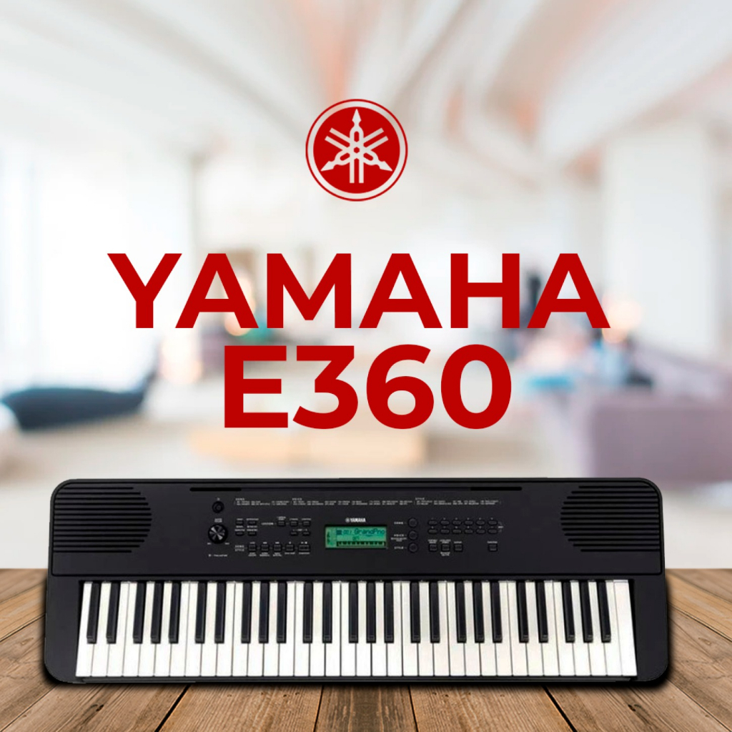 Teclado Arranjador Yamaha PSR-E360 61 Teclas