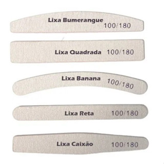Lixa 100/180 Alongamento De Unha – Unidade