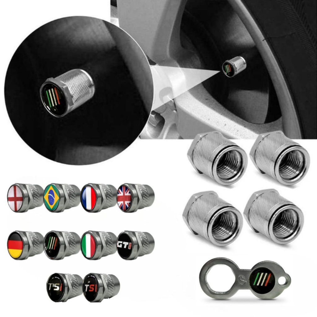 Capa Bico de Pneu Metal Cromado Inox Antifurto para Bicicleta Bike e Moto em Oferta na Shopee