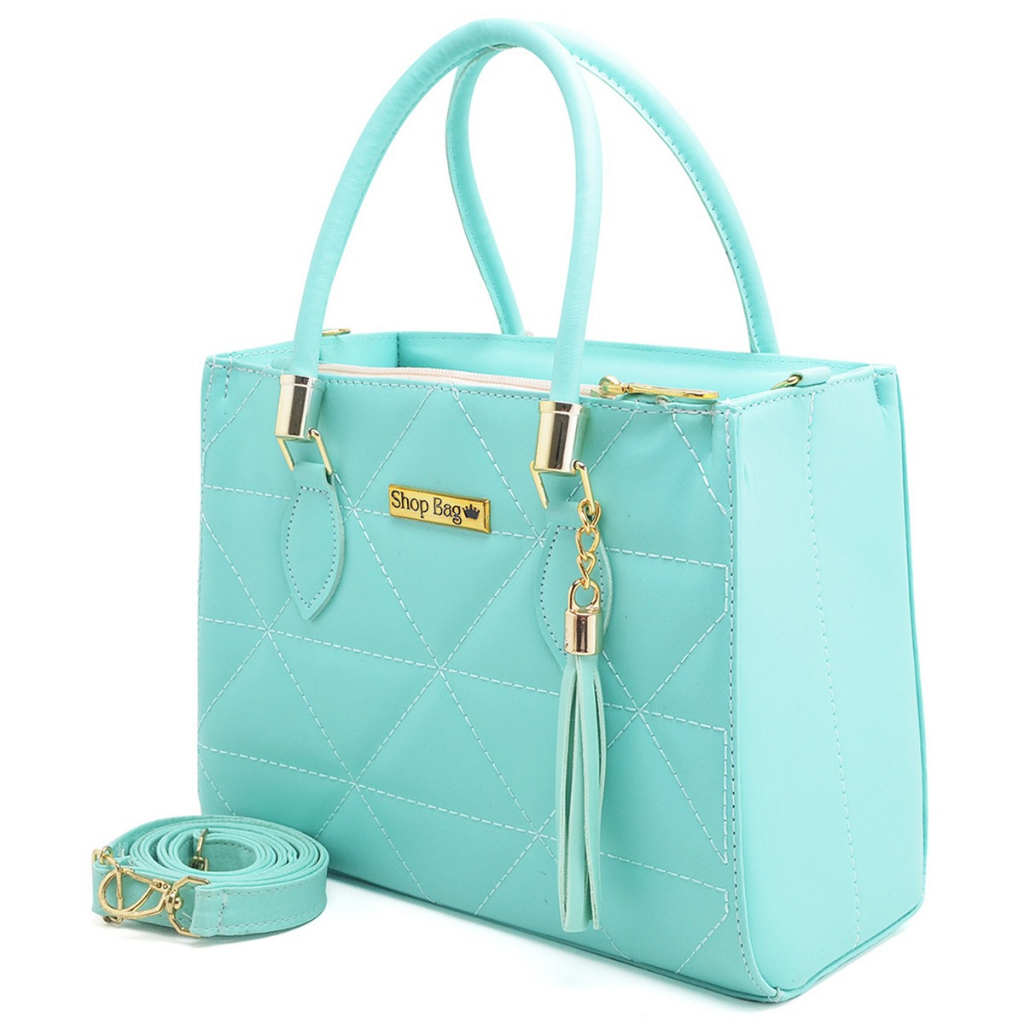 Bolsa Feminina  Média Shopbag Bordada Dubai Lançamento em Oferta na Shopee