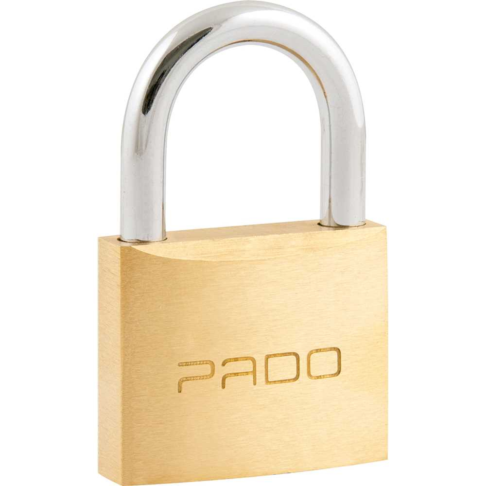 Cadeado de Latão 20mm LT-20 - PADO