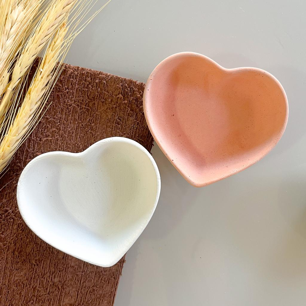 Porta Joia Coração Objeto Decorativo Casa Cozinha Escritorio em Oferta na Shopee