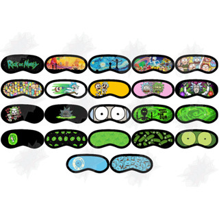Máscaras de olho de dormir/tapa olho Rick and Morty / Desenho