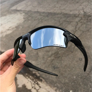 Óculos masculino ciclismo/corrida Flack 2.0 Black lente preta polarizada